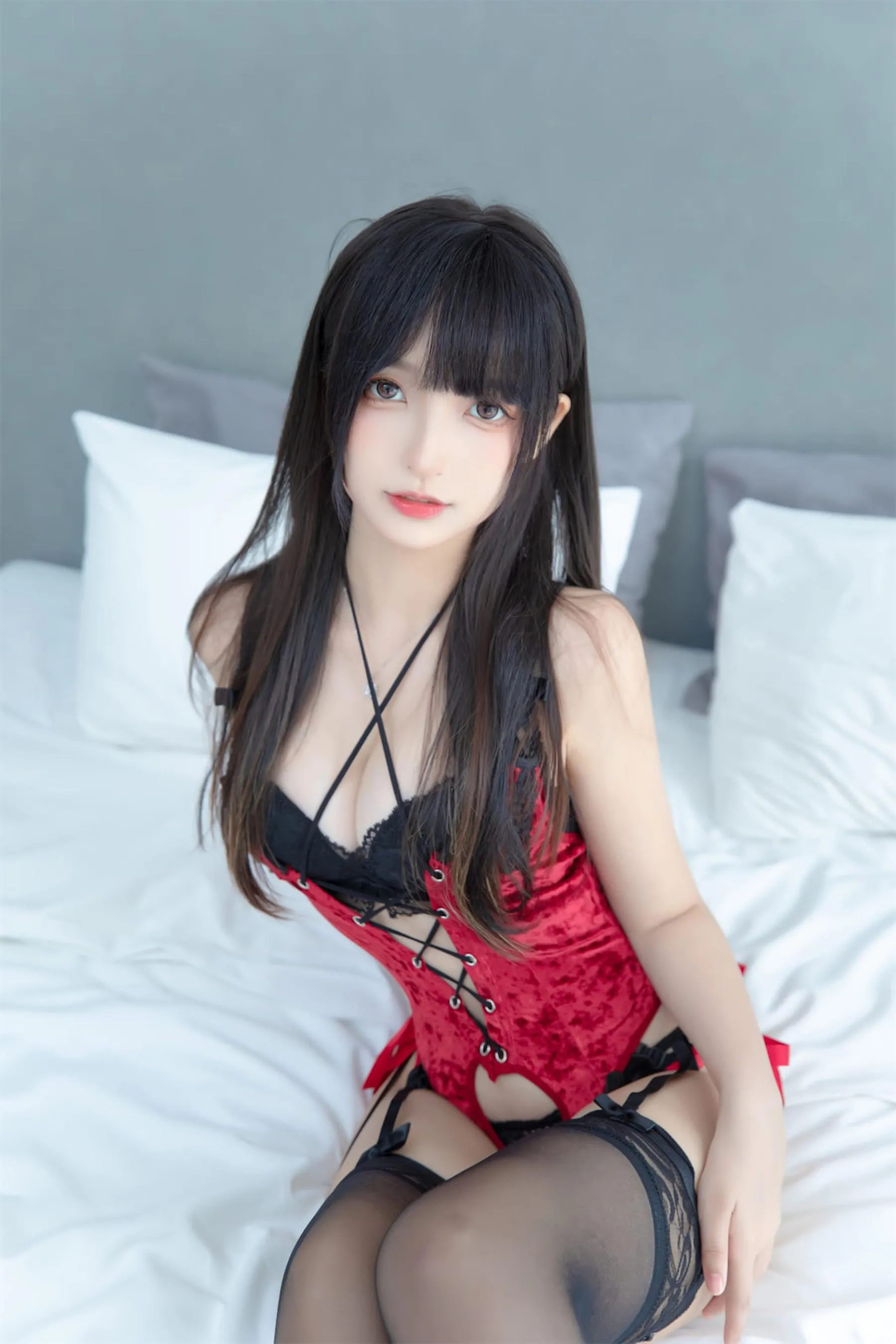 神楽坂真冬 – NO.149 红丝绒 [76P]插图9